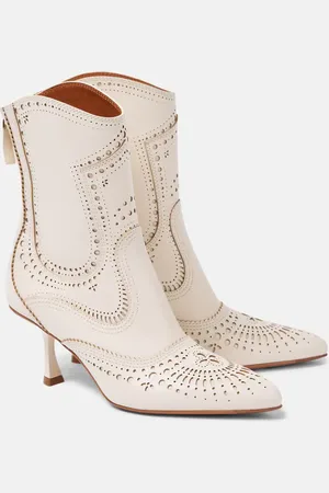 ZIMMERMANN Eliot 65 leather ankle boots