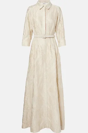 Simkhai Courtney embellished jacquard gown