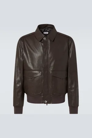 Brunello Cucinelli Leather blouson