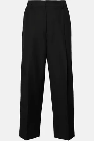 Totême High-rise twill straight pants