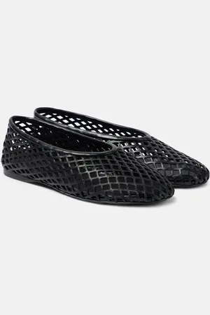 Proenza Schouler Tee Perforated leather ballet flats