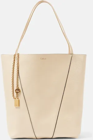 Chloé ChloÃ© ChloÃ© Spin large leather tote bag