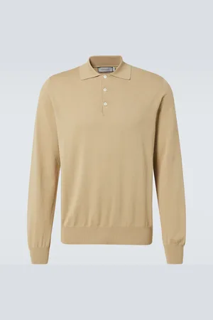 CANALI Cotton polo sweater