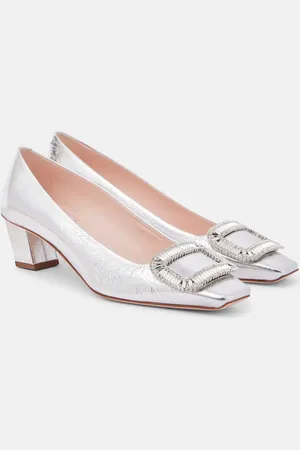 Roger Vivier Belle Vivier 45 embellished pumps