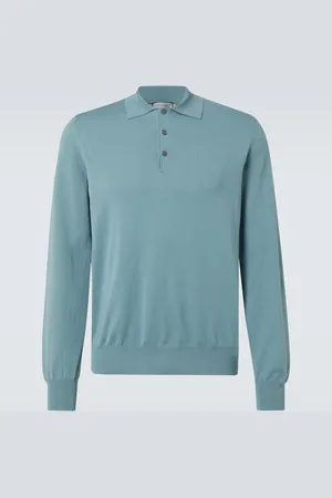 CANALI Cotton polo sweater