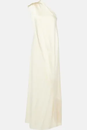 ‎Taller Marmo‎ Berenson caped crÃªpe cady gown