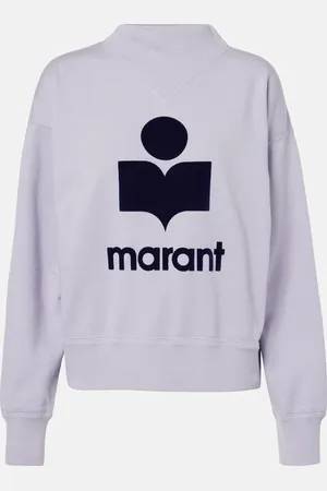 Marant Etoile Moby cotton-blend fleece sweatshirt