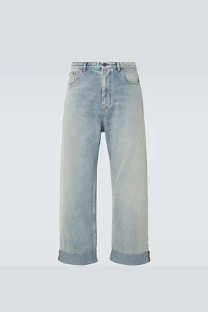 VALENTINO High-rise straight jeans