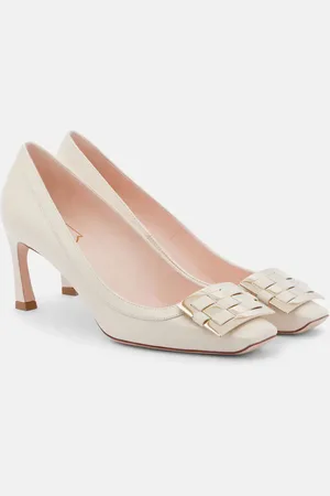 Roger Vivier Trompette 70 leather pumps