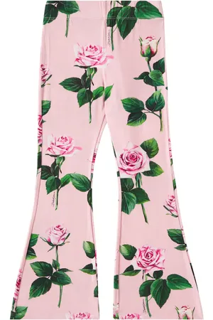 Dolce & Gabbana Floral flared sweatpants