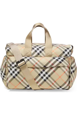Burberry Burberry Check canvas changing bag