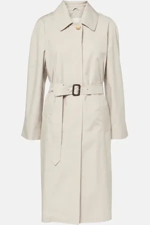 Max Mara The Cube Orleans belted twill coat