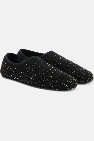 GABRIELA HEARST Aris embellished knitted ballet flats