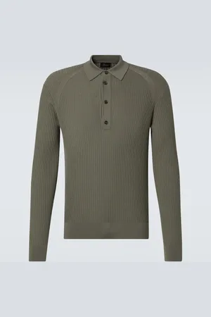 BRIONI Wool polo sweater