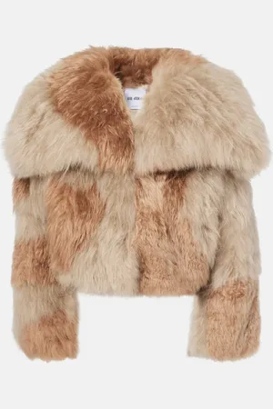 The Attico Shearling bomber jacket
