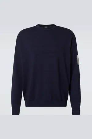 C.P. Company Indigo cotton vanisÃ¨ sweater
