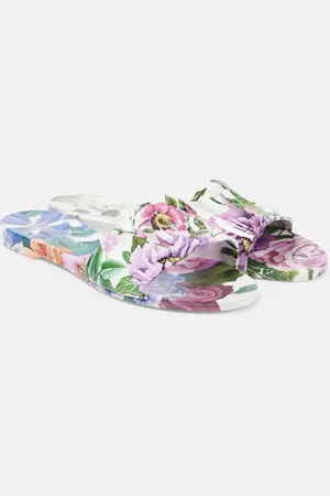 Dolce & Gabbana DG floral cutout sandals