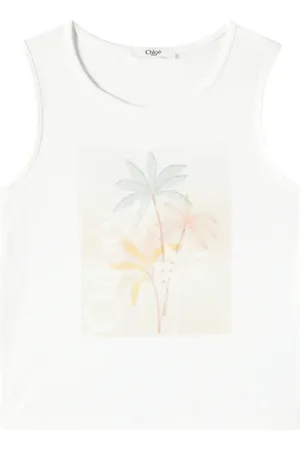 Chloé ChloÃ© Kids Printed cotton top
