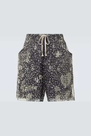 Rick Owens Lido silk shorts
