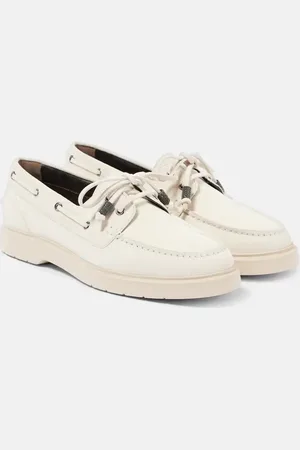 Brunello Cucinelli Suede boat shoes