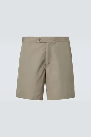 Brunello Cucinelli Logo swim trunks