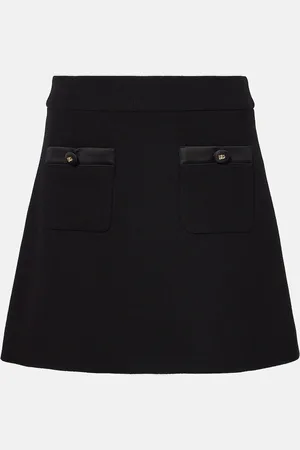 Dolce & Gabbana Wool and silk miniskirt