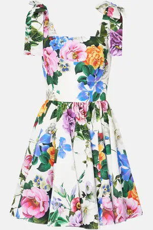 Dolce & Gabbana Floral cotton minidress