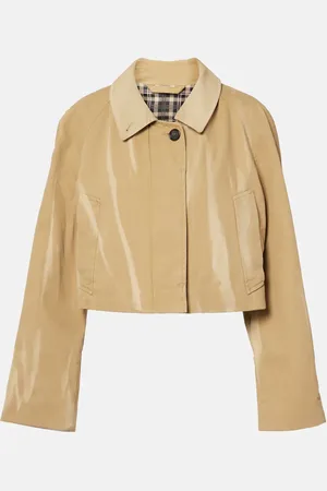 Acne Studios Cropped cotton jacket