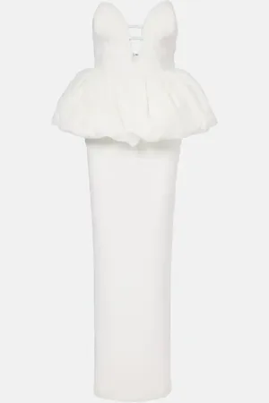 Ilkyaz Ozel Lia peplum gown