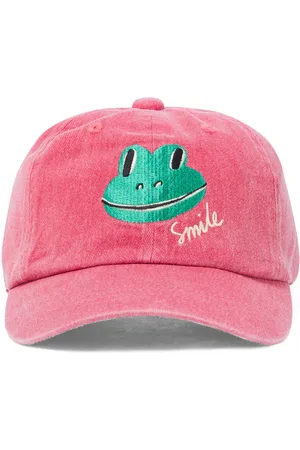 Jelly Mallow Smiling Frog cotton baseball cap