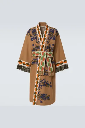 VALENTINO Embellished cotton cardigan
