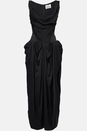 Vivienne Westwood Sunday Garden draped maxi dress