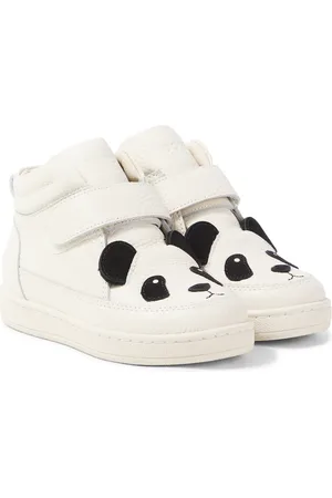 Donsje Mika Panda leather sneakers