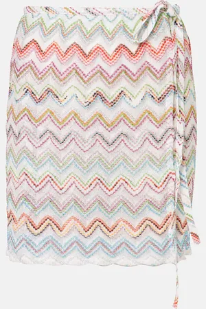 Missoni Zigzag lamÃ© beach cover-up