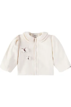 Donsje Baby Aagje embroidered cotton jacket