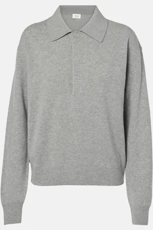 Saint Laurent Wool polo sweater