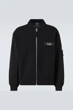 Comme des Garçons Comme des GarÃ§ons Homme Knitted jersey bomber jacket