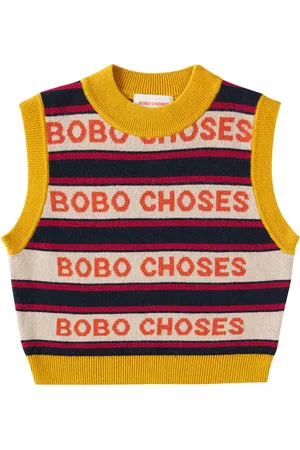 Bobo Choses Logo striped vest