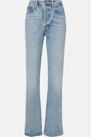 Frame The Vertical high-rise straight jeans