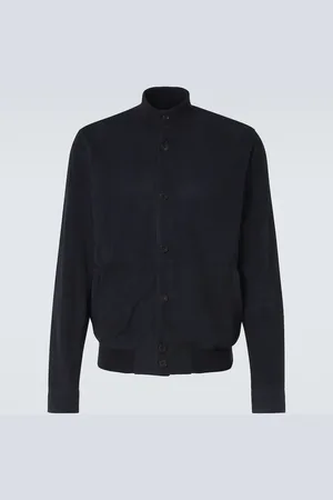 Rubinacci Suede bomber jacket