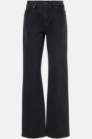 7 for all Mankind Tess high-rise straight jeans