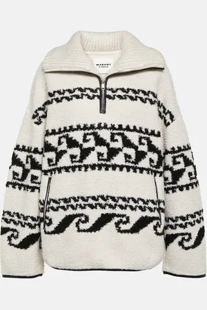 Marant Etoile Marner printed fleece sweater