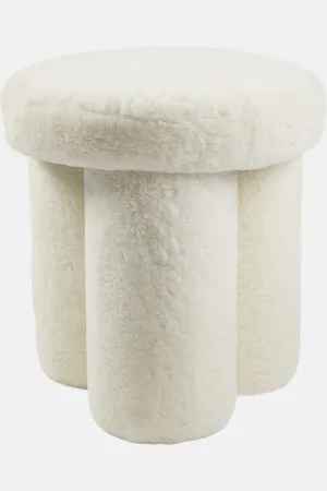 101 Copenhagen Big Foot sheepskin stool