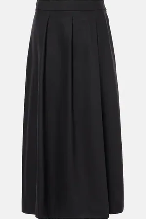 Max Mara Caterina wool maxi skirt