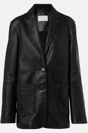 Proenza Schouler White Label Tesema leather blazer