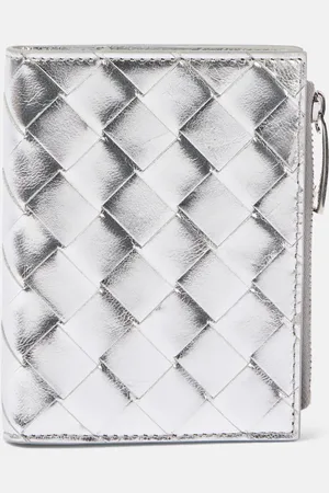 Bottega Veneta Small Intrecciato leather bifold wallet