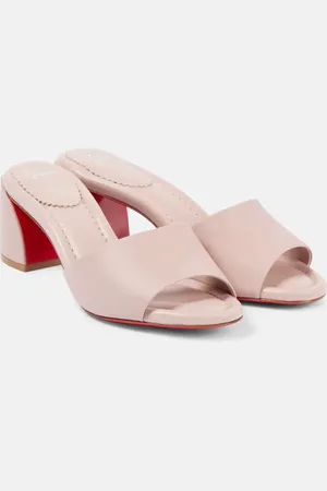 Christian Louboutin Jane 55 leather mules