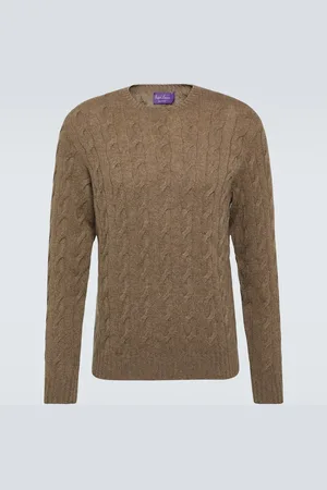 Ralph Lauren Cable-knit cashmere sweater