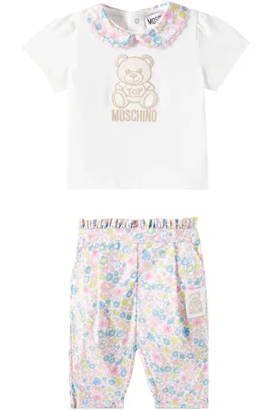 Moschino Baby Teddy Bear T-shirt and pants set