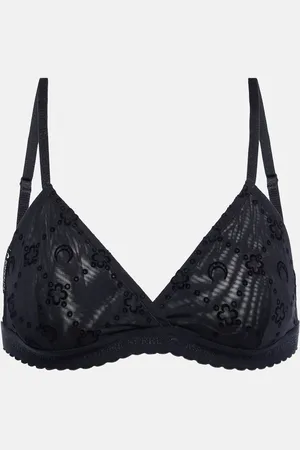 Marine Serre Moonogram mesh bralette